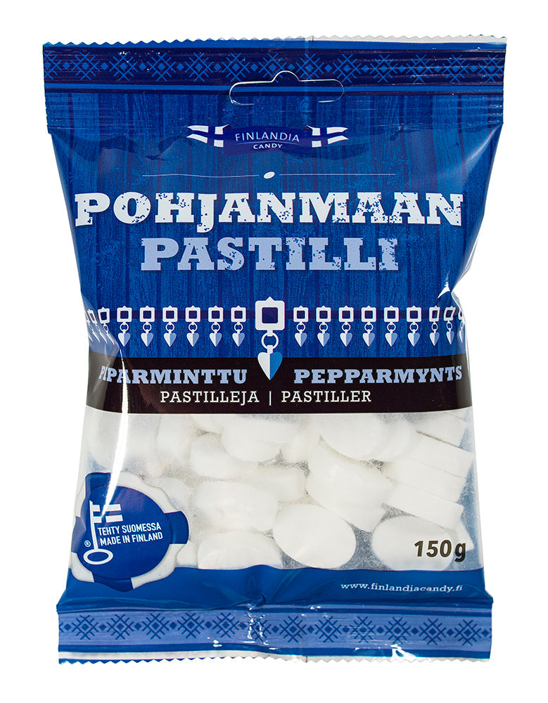 Pohjanmaan Pastilli Pepparmyntspastiller 150 g