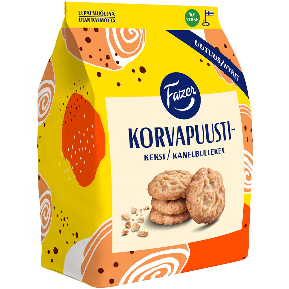 Fazer kanelbullekex 270 g – finska kex med smak av kanelbulle