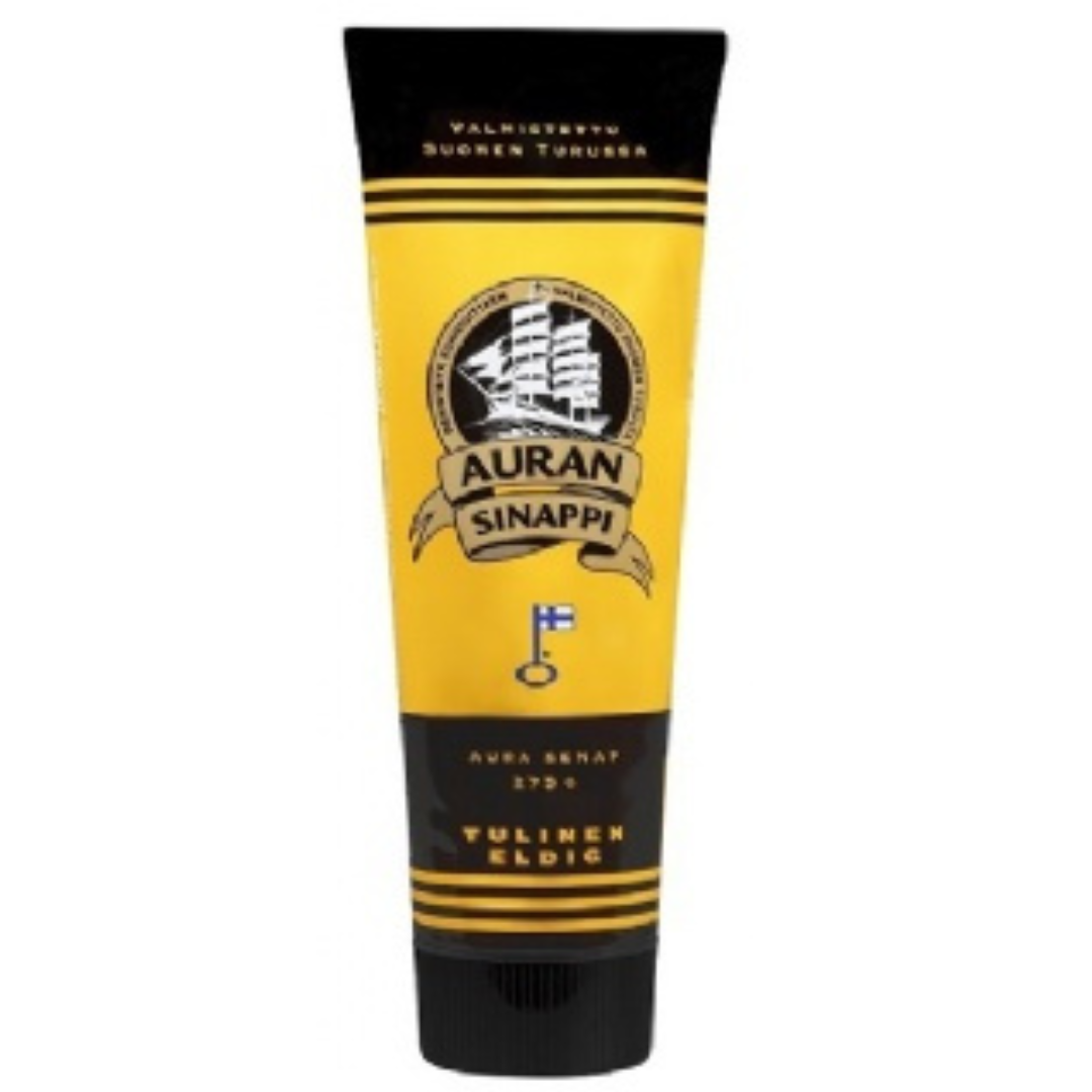 Auran Stor Senap Eldig 275 g