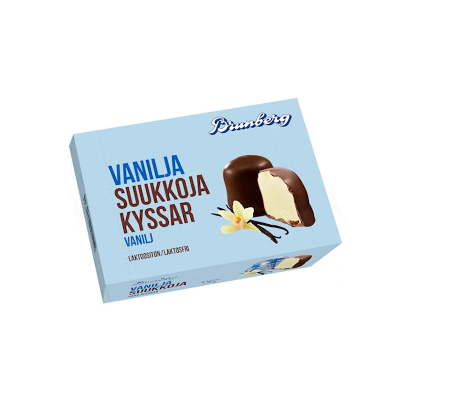 Kyssar vanilj Brunberg 6 st 150g