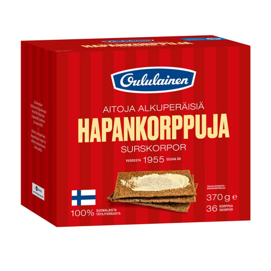 Oululainen - Surskorpor 370g - Nu i större förpackning