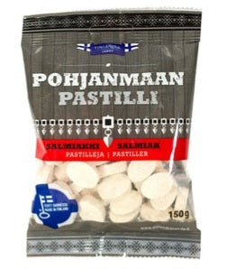 Pohjanmaan pastillisalmiak salmiak 150 g