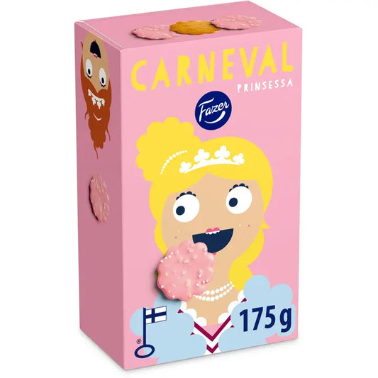 Carneval Prinsessa kex 175 g