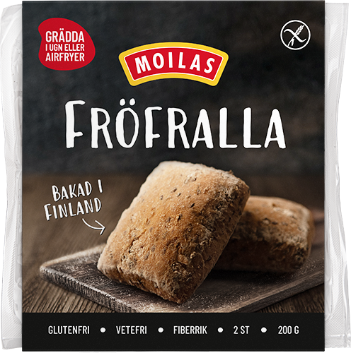 Moilas Fröfralla Glutenfri 2-p 200g