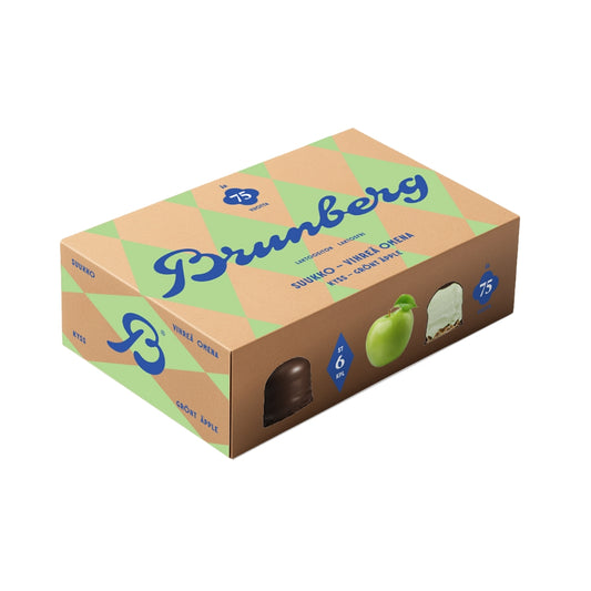 Brunberg Grönt äpple kyss 6 st 150g