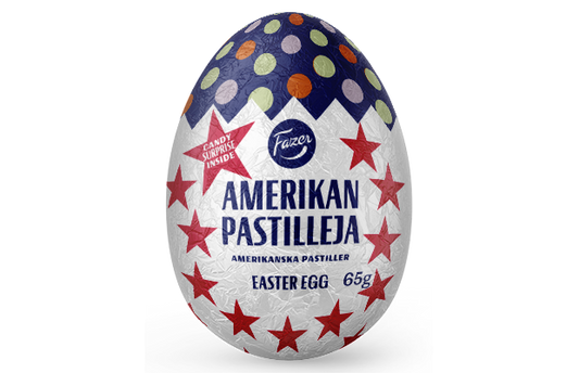 Fazer Amerikanska linser chokladägg 65g