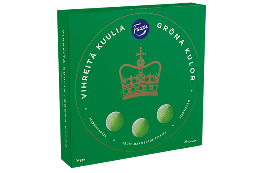 Fazer Gröna kulor marmelad 500g