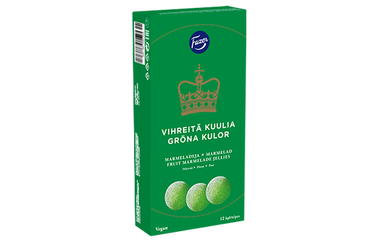 Fazer Gröna kulor marmelad 260 g