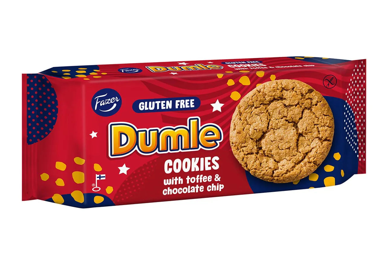 Fazer Dumle Cookies 140g Glutenfri