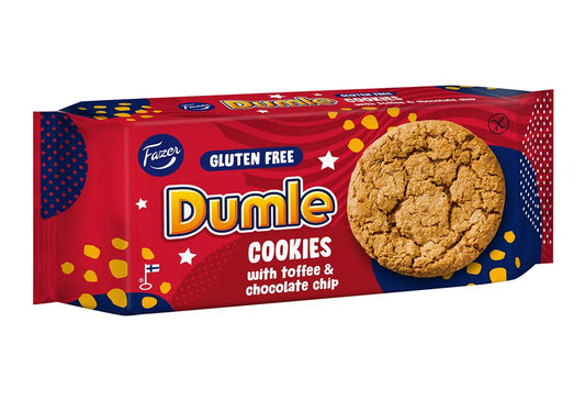 Fazer Dumle Cookies 140g Glutenfri
