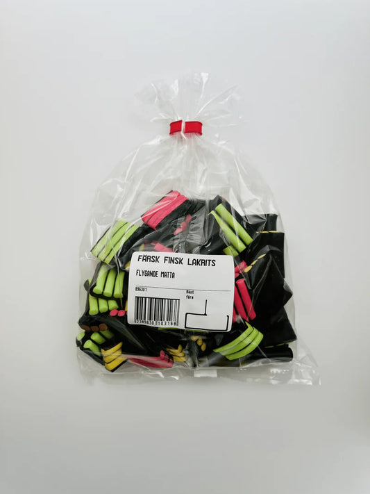 Finsk lakrits, flygande matta 215g