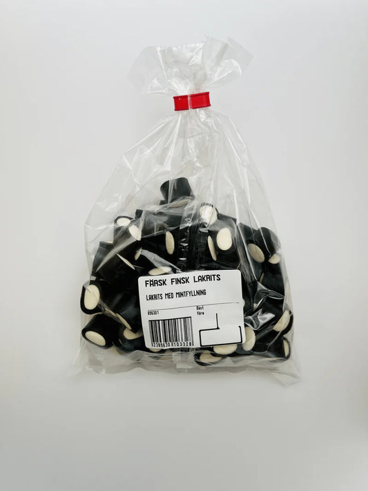 Finsk lakrits, mint fyllning 215g
