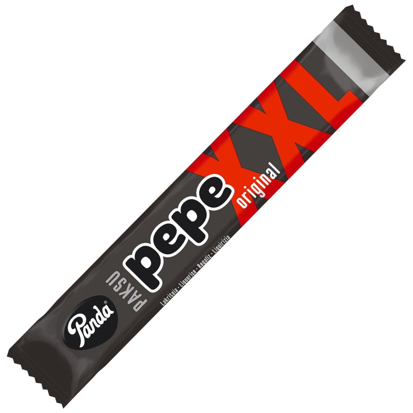 Panda Pepe XXL original lakrits stång 80g