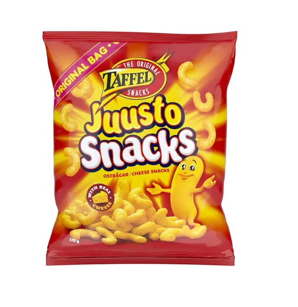 Taffel ostbågar - Juusto Snacks